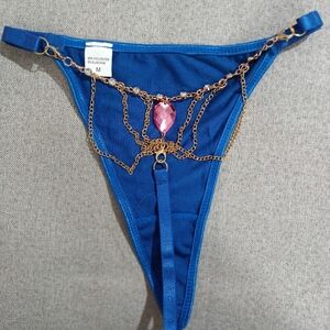 Sold Blue thong